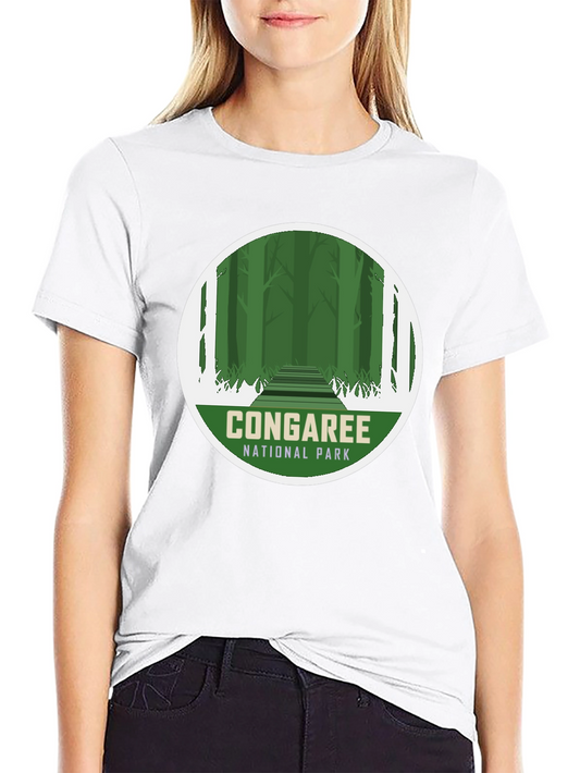 Camiseta Negra Congaree National Park