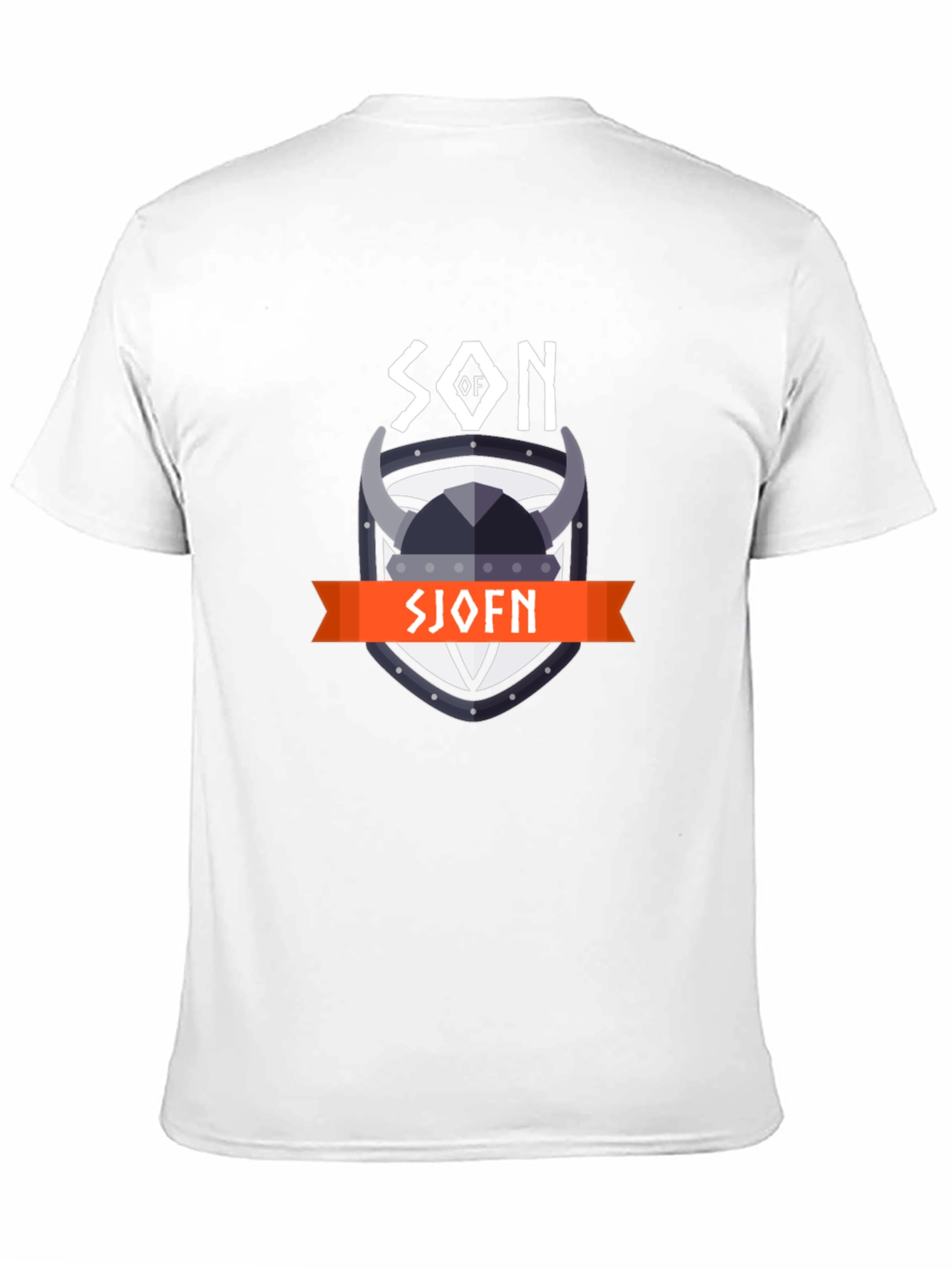 Camiseta Negra Hijo de Sjofn Vikinga