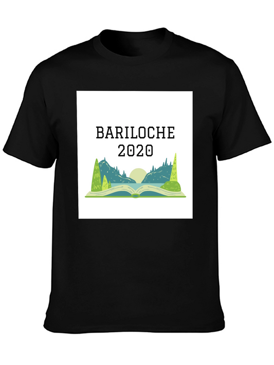 Camiseta Negra Bariloche 2020 - Diseño Único