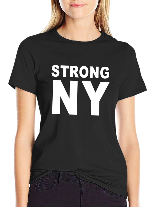 Camiseta Negra Strong NY
