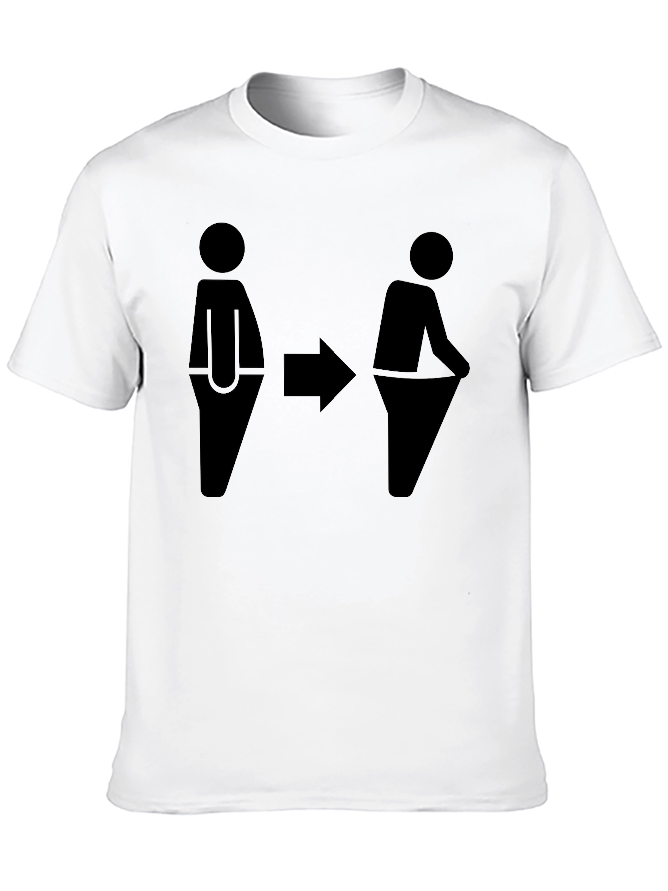 Camiseta Hombre con Diseño Gráfico Humorístico