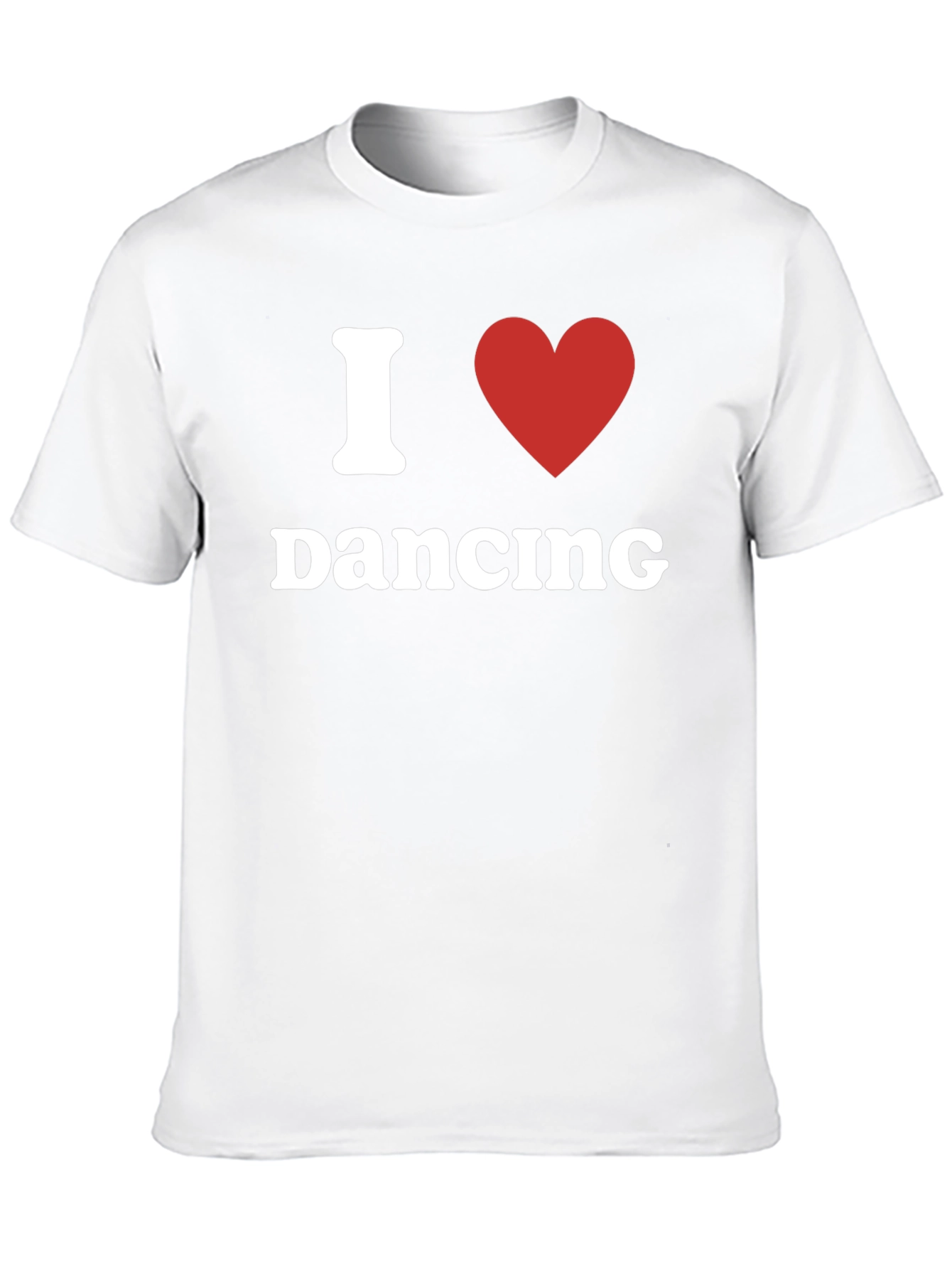 Camiseta Negra I Love Dancing
