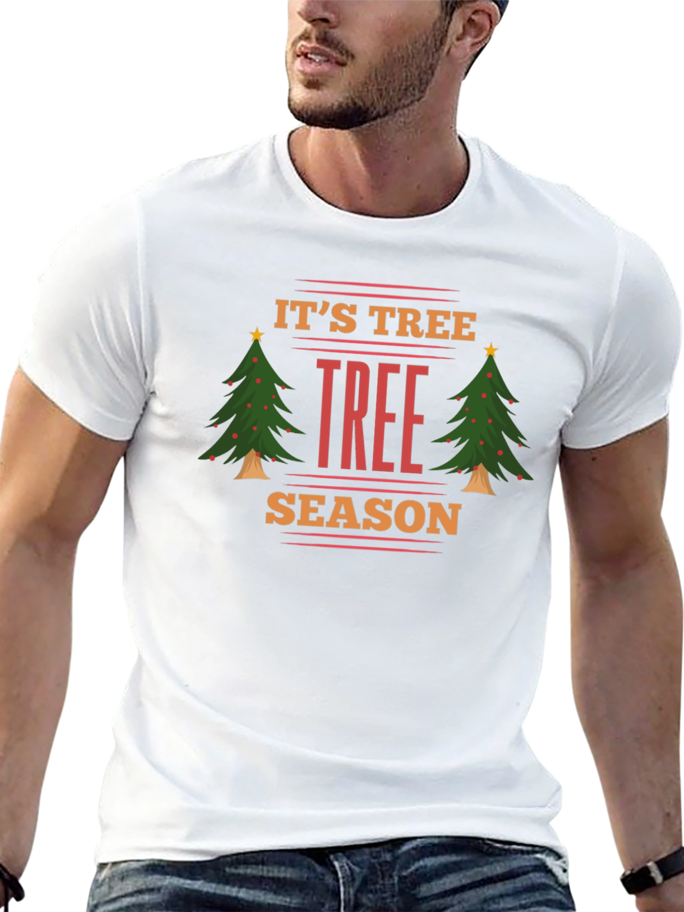 Camiseta Negra Its Tree Season