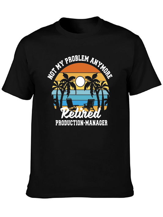 Camiseta de Jubilación - Director de Producción