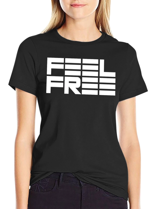 Camiseta Negra Siéntete Libre para Hombre