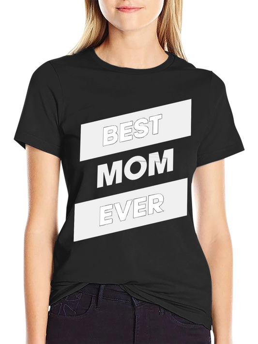 Camiseta Negra: Mejor Mamá Del Mundo