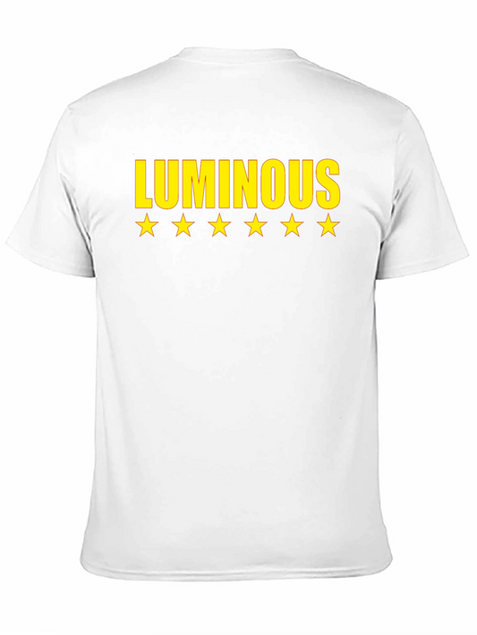 Camiseta Negra Luminous con Estrellas