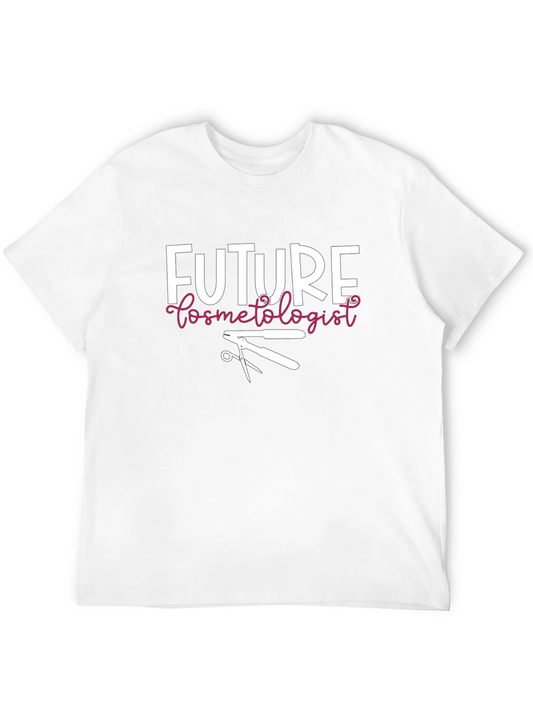 Camiseta Negra Futura Cosmetóloga