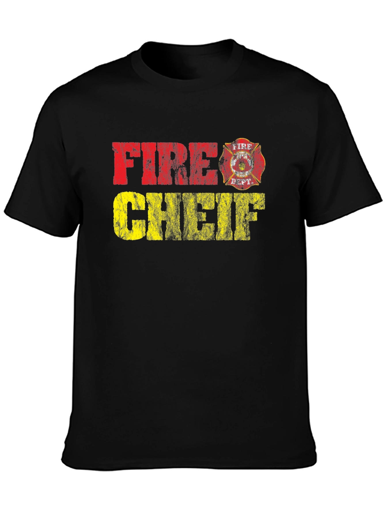 Camiseta Jefe de Bomberos - Diseño Distintivo