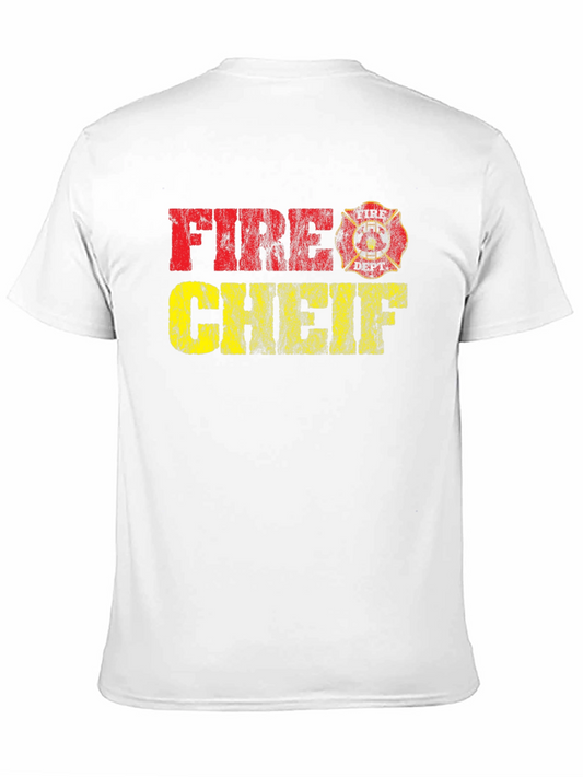Camiseta Jefe de Bomberos - Diseño Distintivo