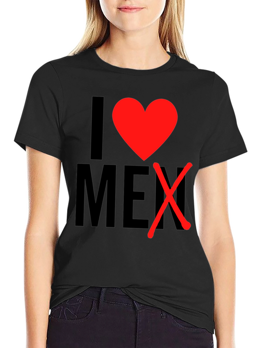 Camiseta con Diseño I ❤️ MEX