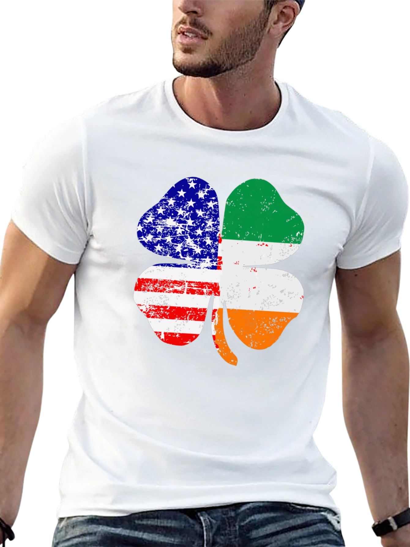 Camiseta Trébol USA-Irlanda