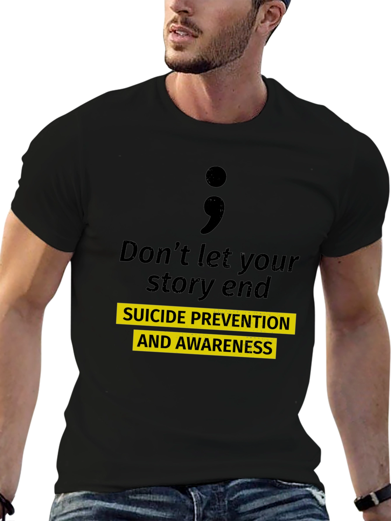 Camiseta de Concientización sobre la Prevención del Suicidio