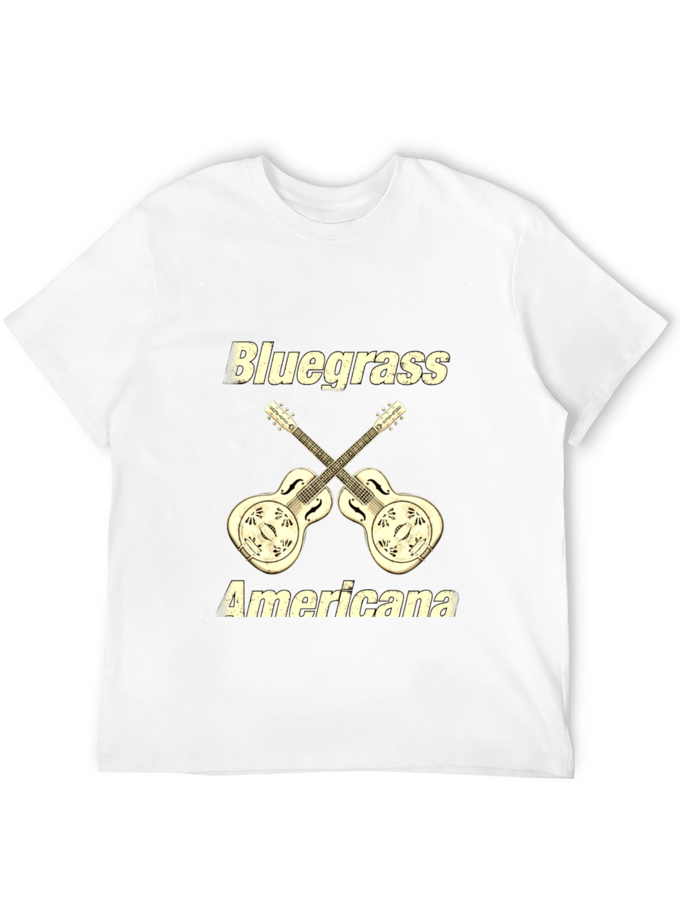 Camiseta Negra Bluegrass Americana