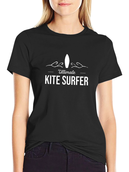 Camiseta Negra Ultimate Kite Surfer