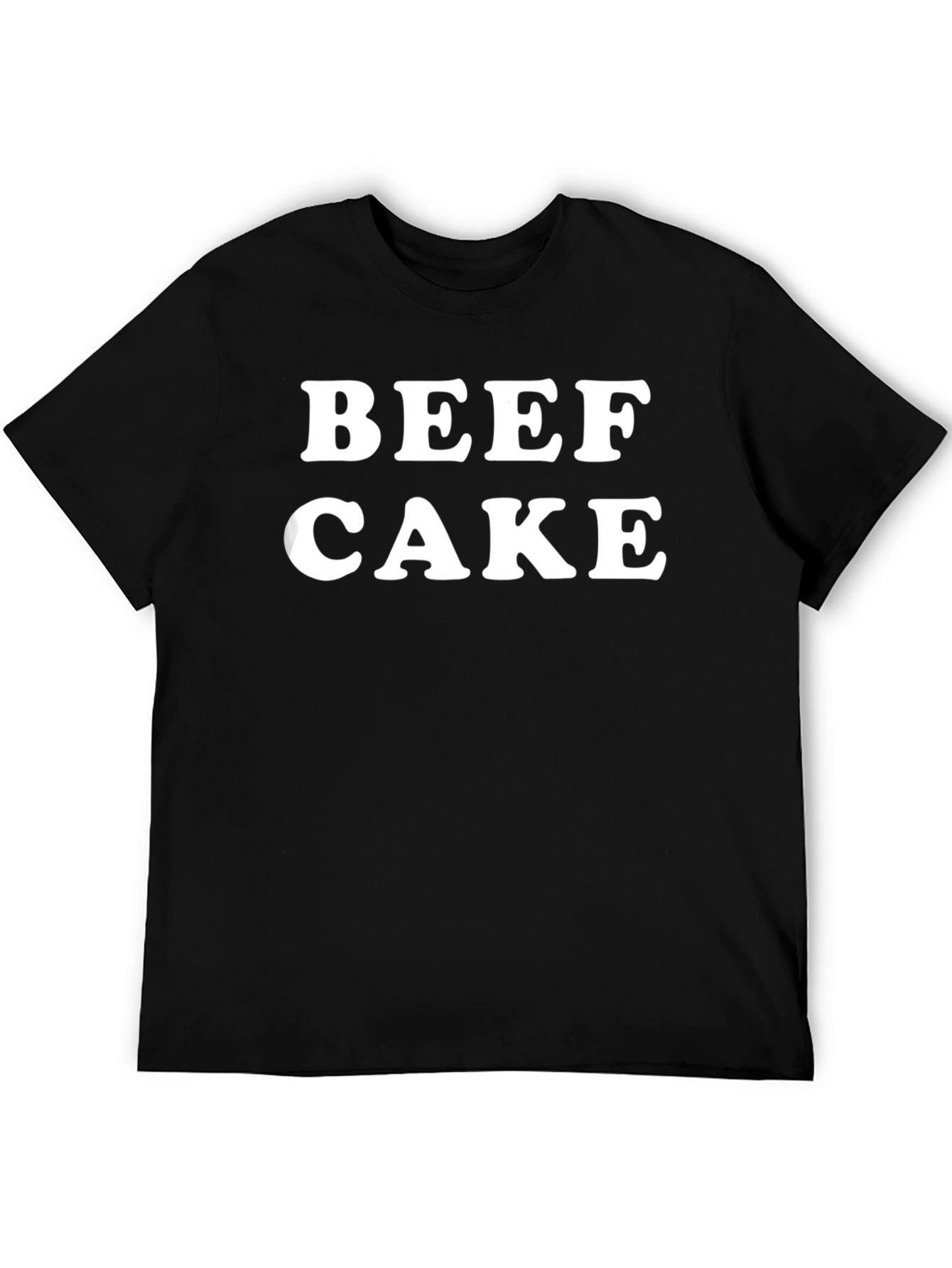 Camiseta Negra Beef Cake para Hombre