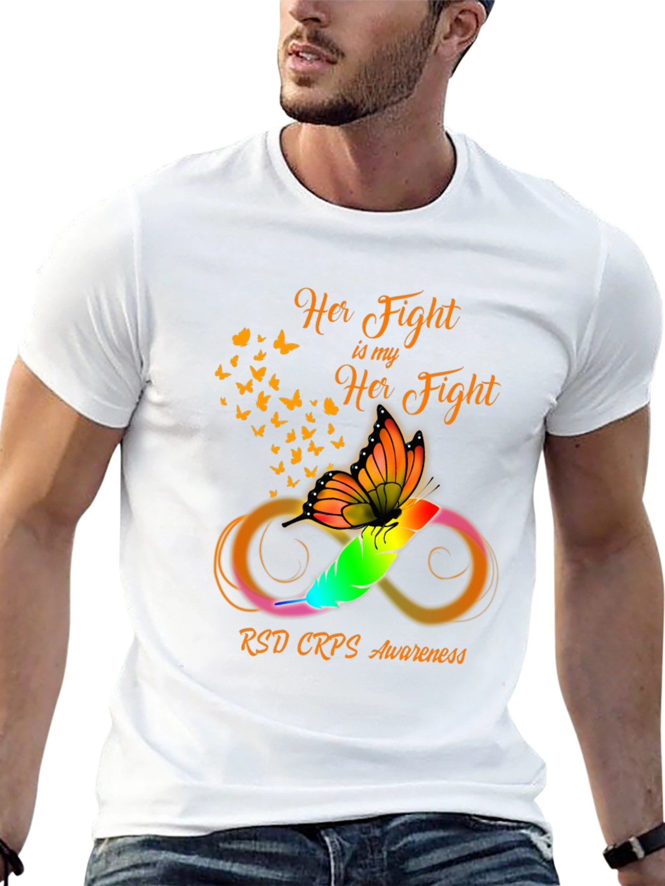 Camiseta RSD CRPS Awareness: Su Lucha es Mi Lucha