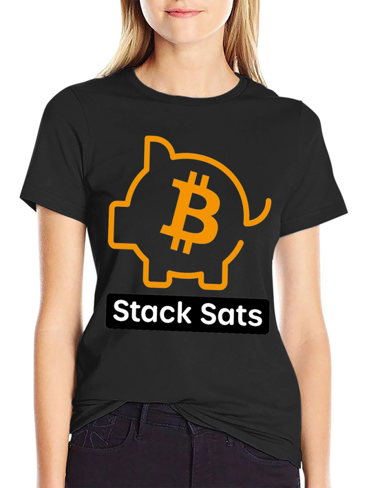 Camiseta Bitcoin Stack Sats