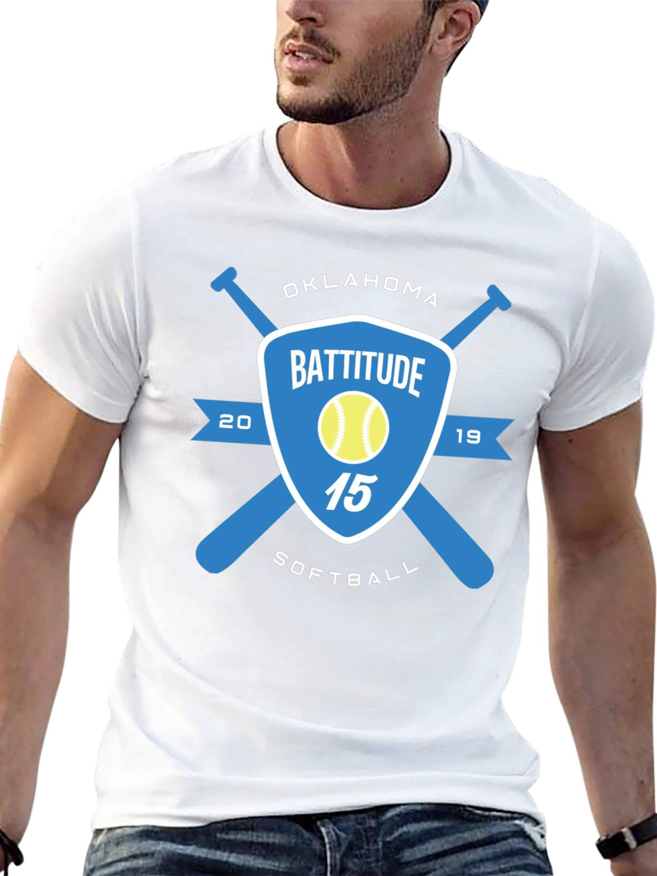 Camiseta Negra de Béisbol Battitude