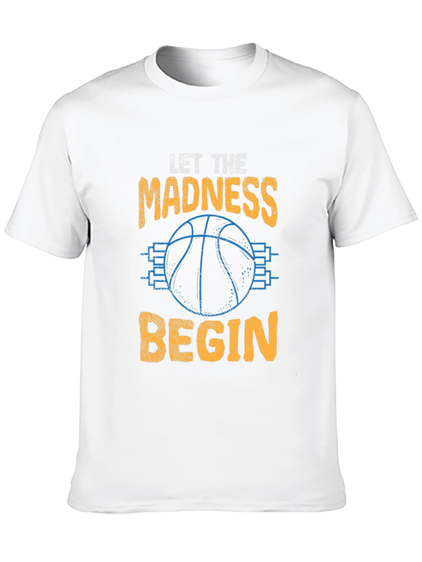 Camiseta Negra Let The Madness Begin Baloncesto