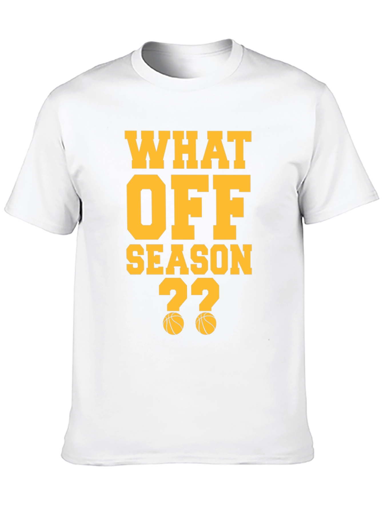 Camiseta Negra de Baloncesto: What Off Season ??