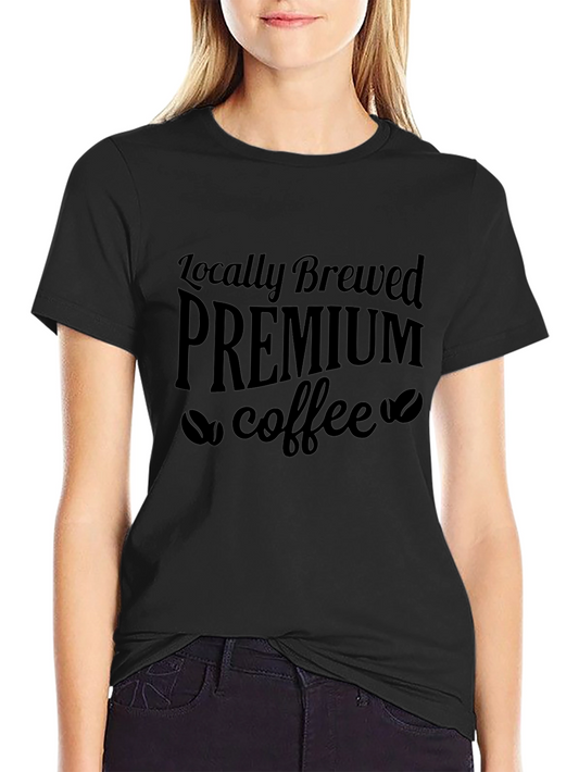 Camiseta Negra: Locally Brewed Premium Coffee