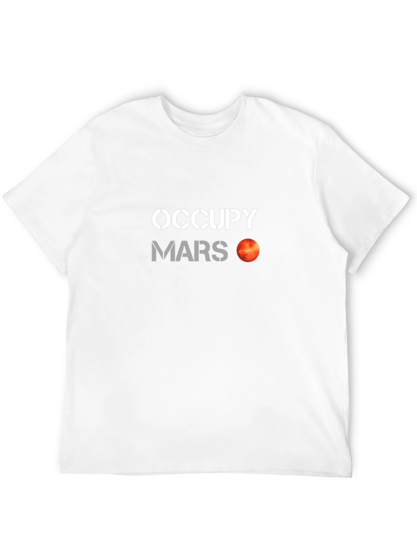 Camiseta Negra Occupy Mars
