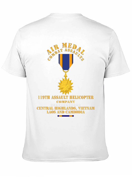 Camiseta Air Medal Combat Assaults 119th Helicopter Company