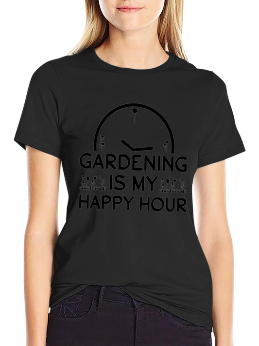 Camiseta Jardinería: Mi Hora Feliz