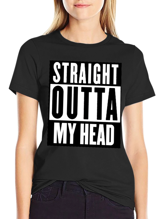 Camiseta Negra: Directo Desde Mi Cabeza