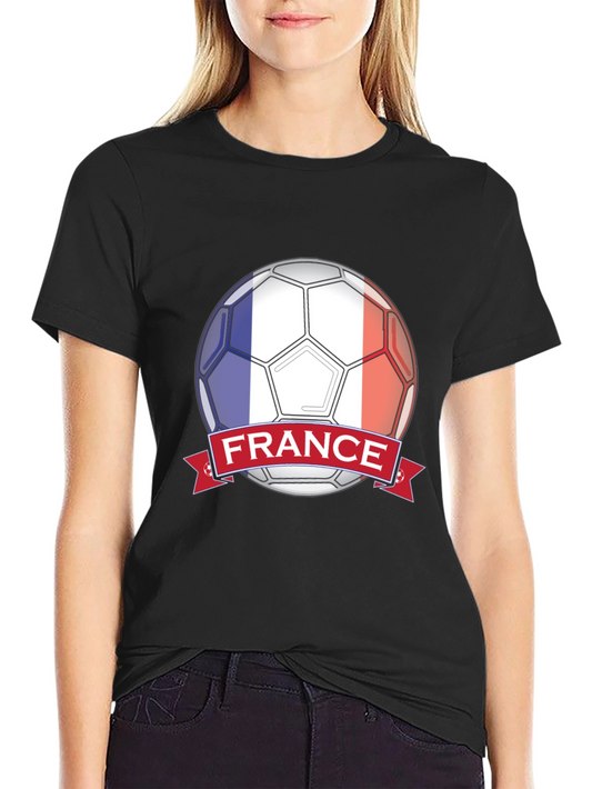 Camiseta Fútbol Francia Diseño Moderno