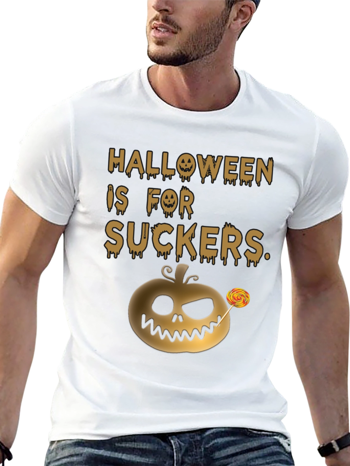 Camiseta Halloween Suckers para Hombre
