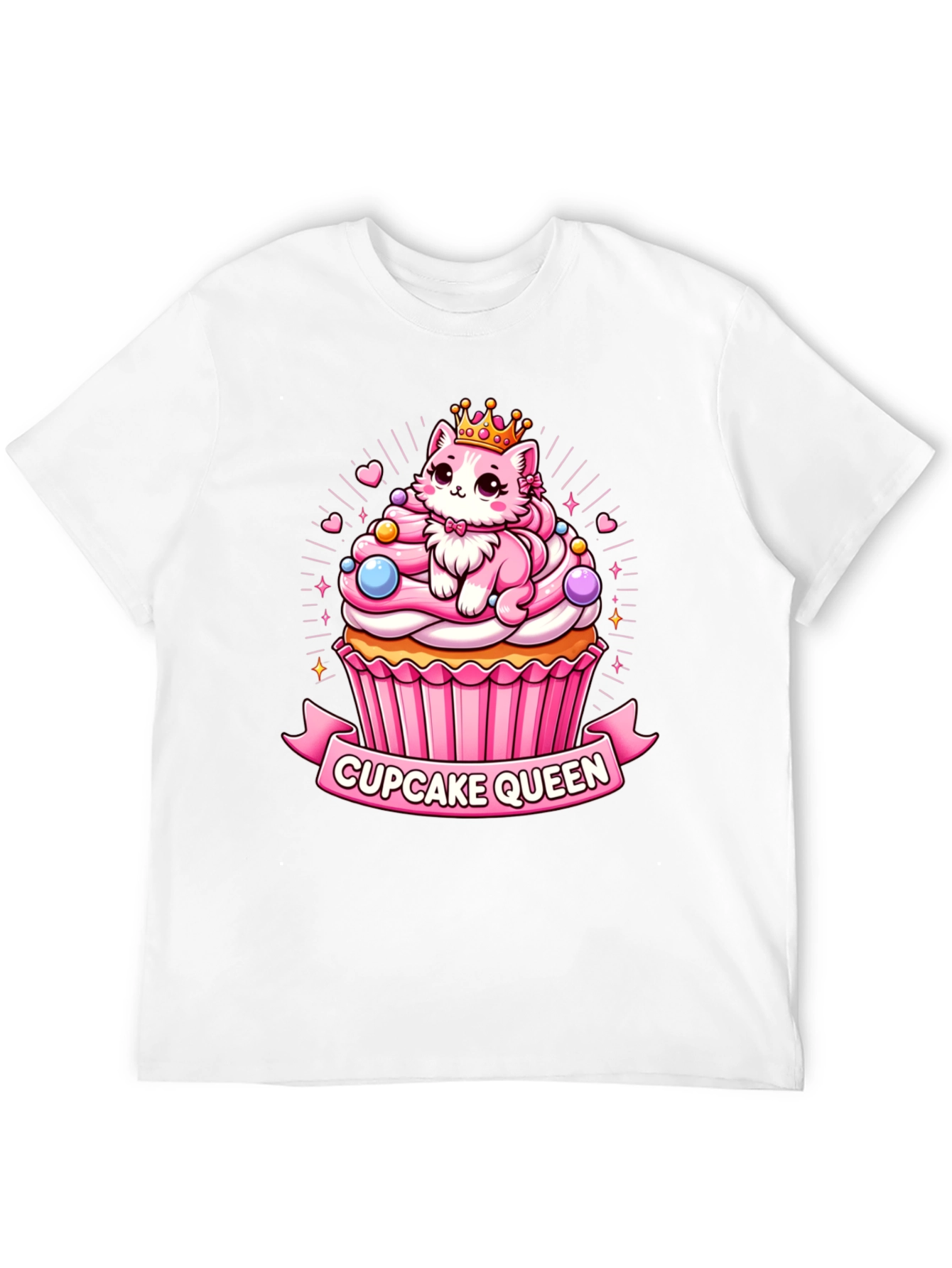 Camiseta Negra Cupcake Queen