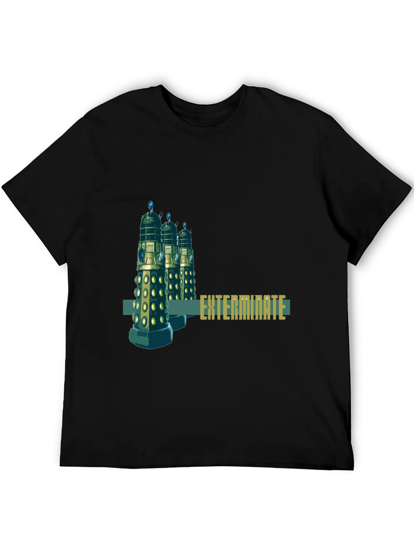 Camiseta Dalek Exterminate para fans de Doctor Who