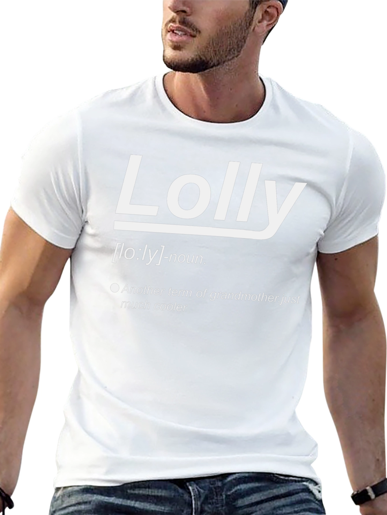 Camiseta Lolly - Definición Divertida de Abuela