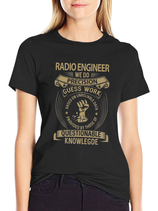 Camiseta Radio Engineer: Precisión y Conocimiento