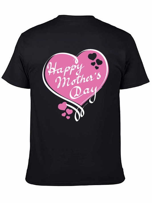 Camiseta Negra: Feliz Día de la Madre