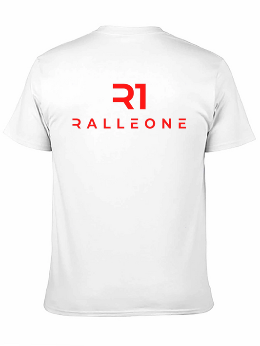 Camiseta Negra RALLEONE - Diseño Moderno y Atractivo