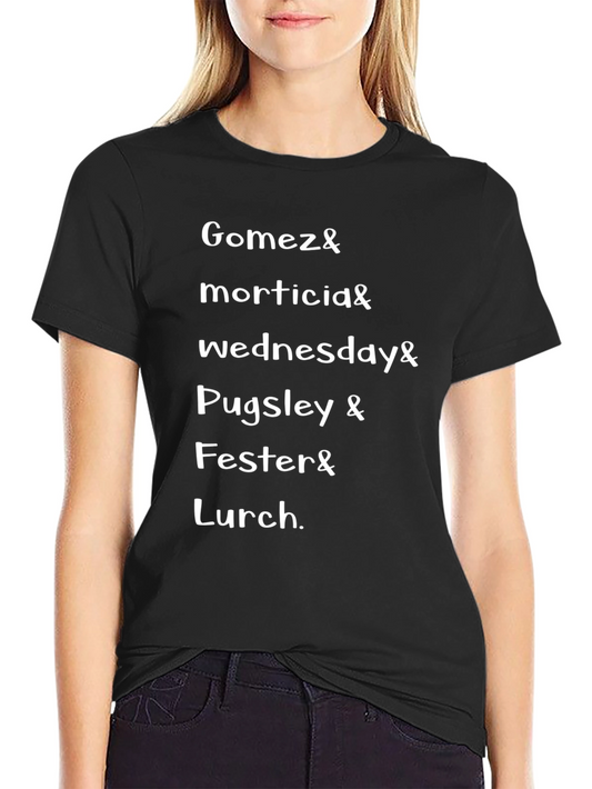 Camiseta Addams Family - Gomez Morticia y más