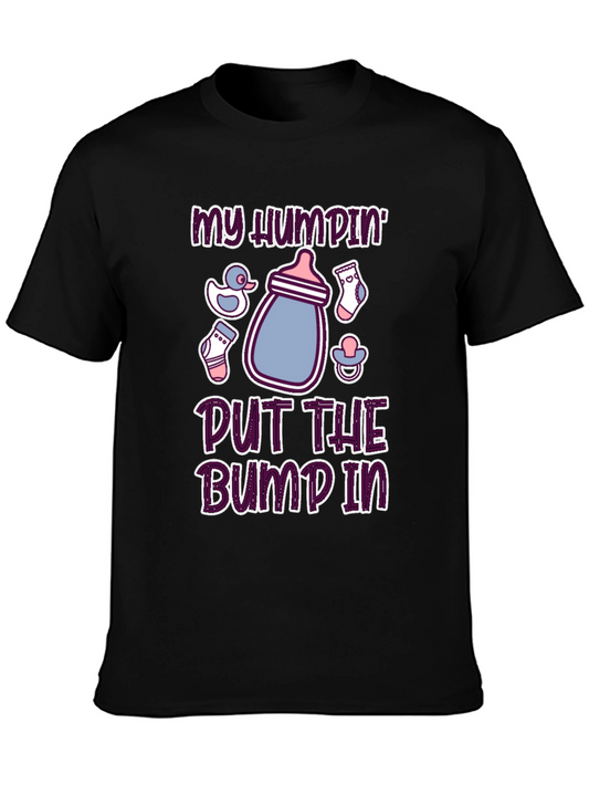 Camiseta de Humor para Embarazo My Humpin Bump In