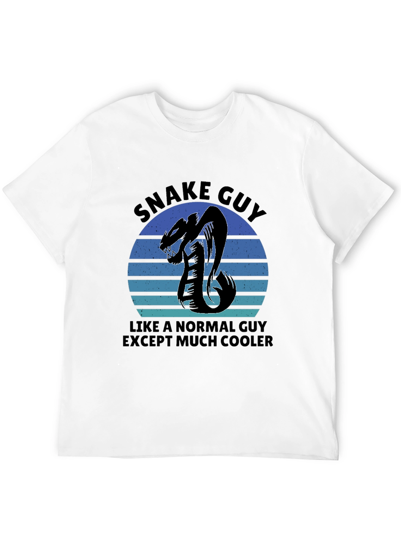 Camiseta Hombre Snake Guy Cool