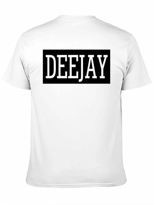 Camiseta Negra DEEJAY - Estilo Urbano