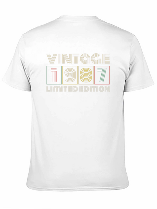 Camiseta Vintage 1987 Edición Limitada