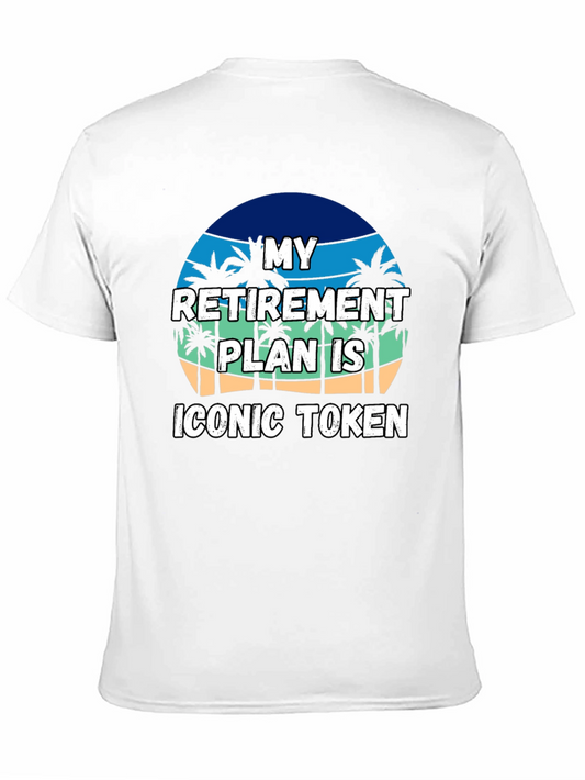 Camiseta Humorística Plan de Jubilación ICONIC TOKEN