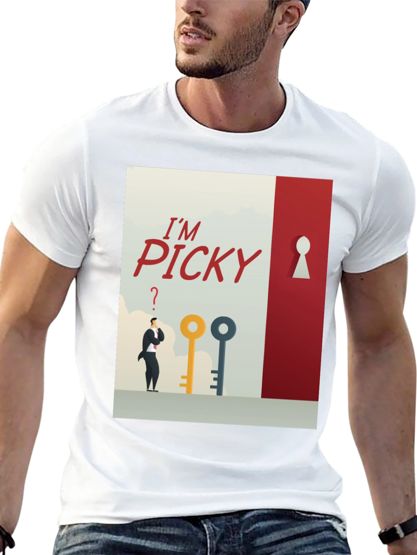 Camiseta Hombre Soy Exigente