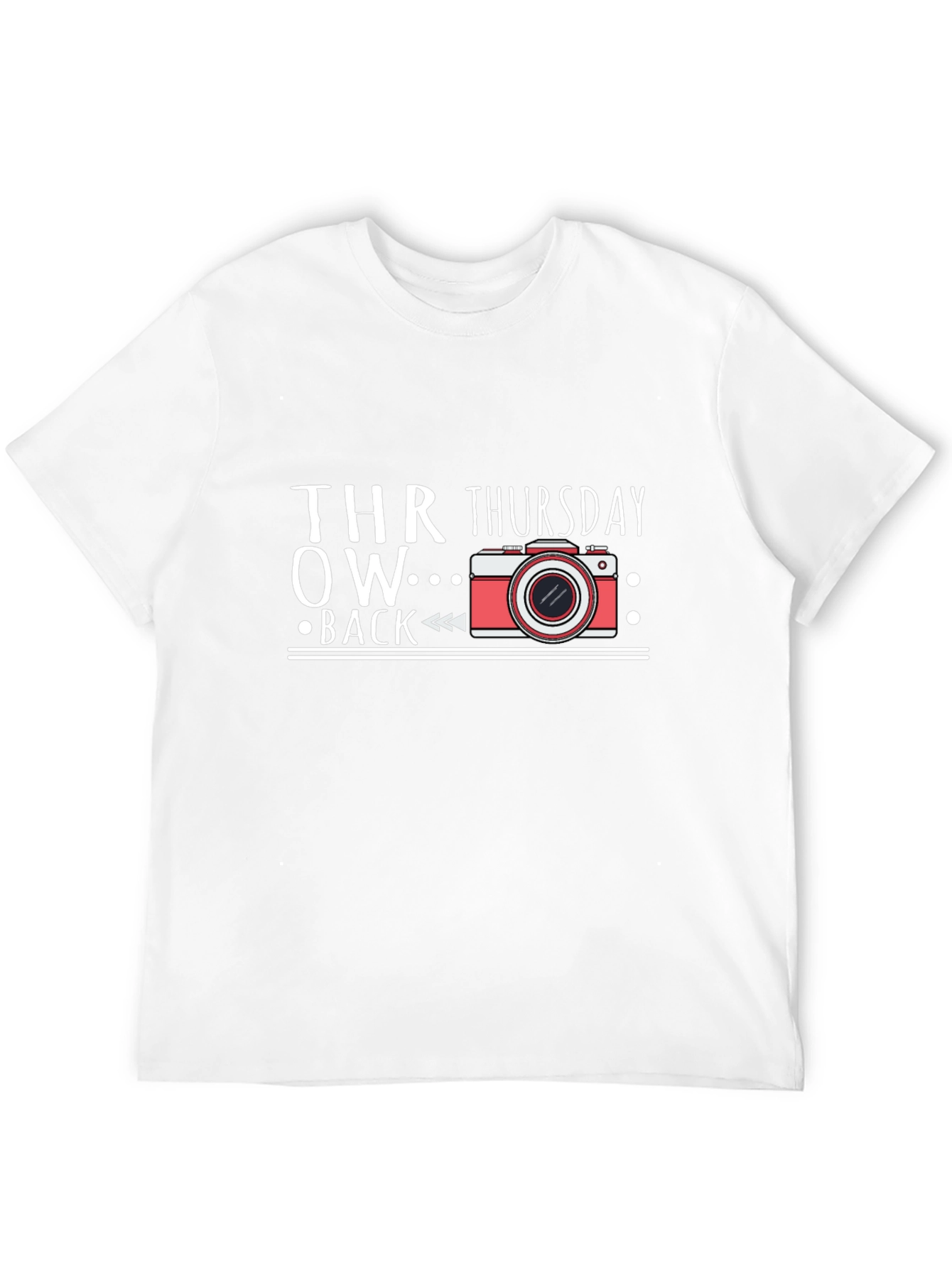 Camiseta Hombre Jueves de Antaño con Cámara Fotográfica