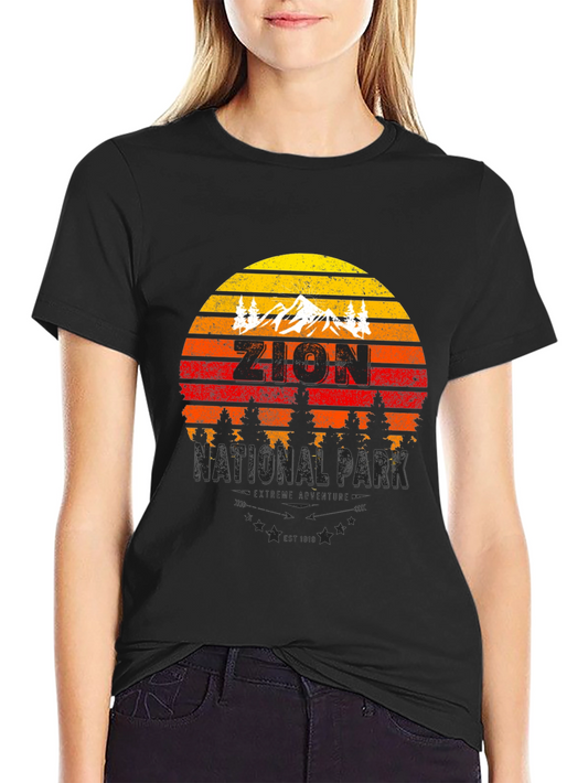 Camiseta Vintage Parque Nacional Zion