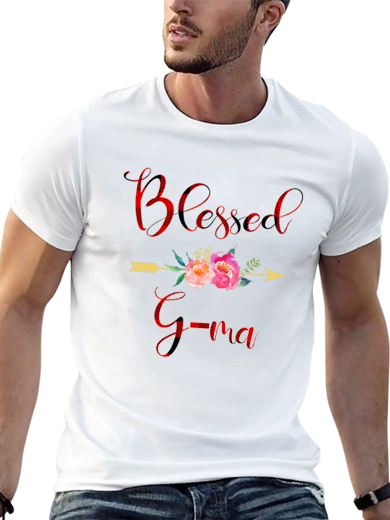 Camiseta Negra Blessed Grandma