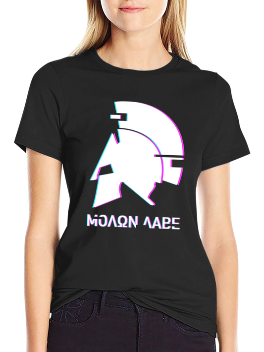 Camiseta Hombre Molon Labe Espartano - Diseño Moderno