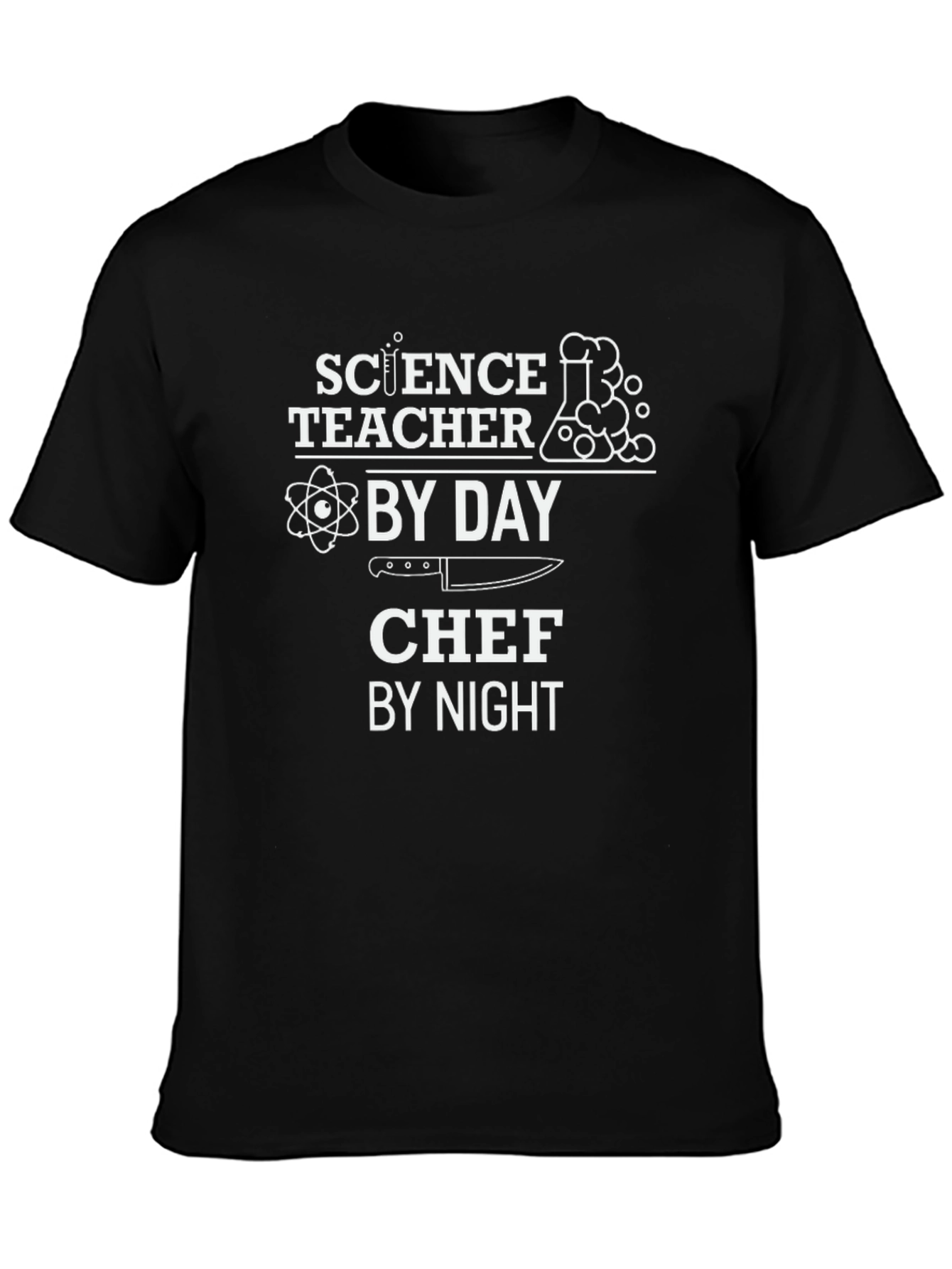 Camiseta Hombre Profesor de Ciencia/Chef